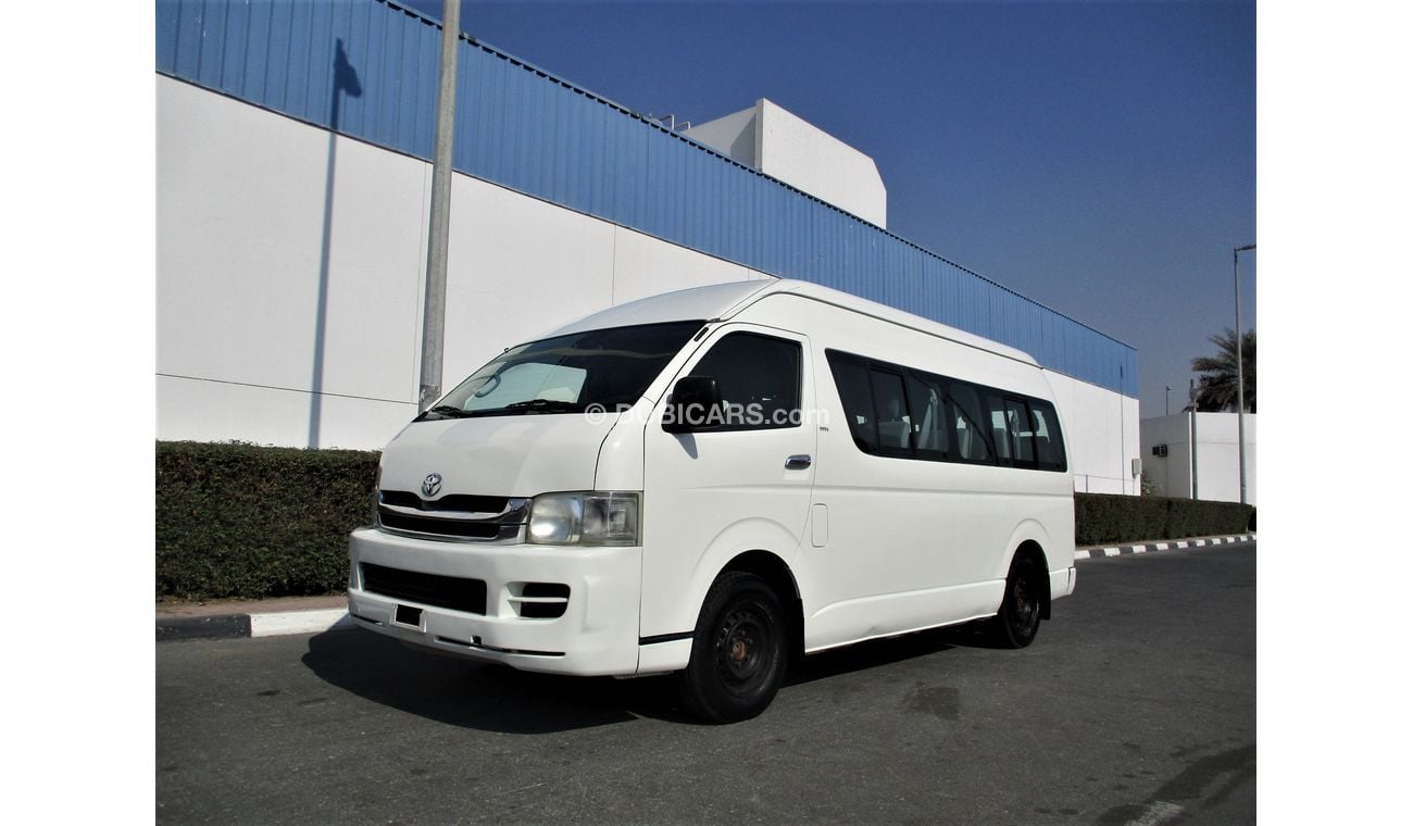 Toyota Hiace TOYOTA HIAC HIGHROOF 15 PASSENGER 2010 LOW KM