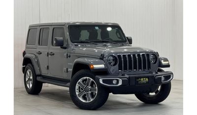 جيب رانجلر Unlimited Sahara 3.6L 2021 Jeep Wrangler Unlimited Sahara, January 2027 Jeep Warranty, Full Jeep Ser