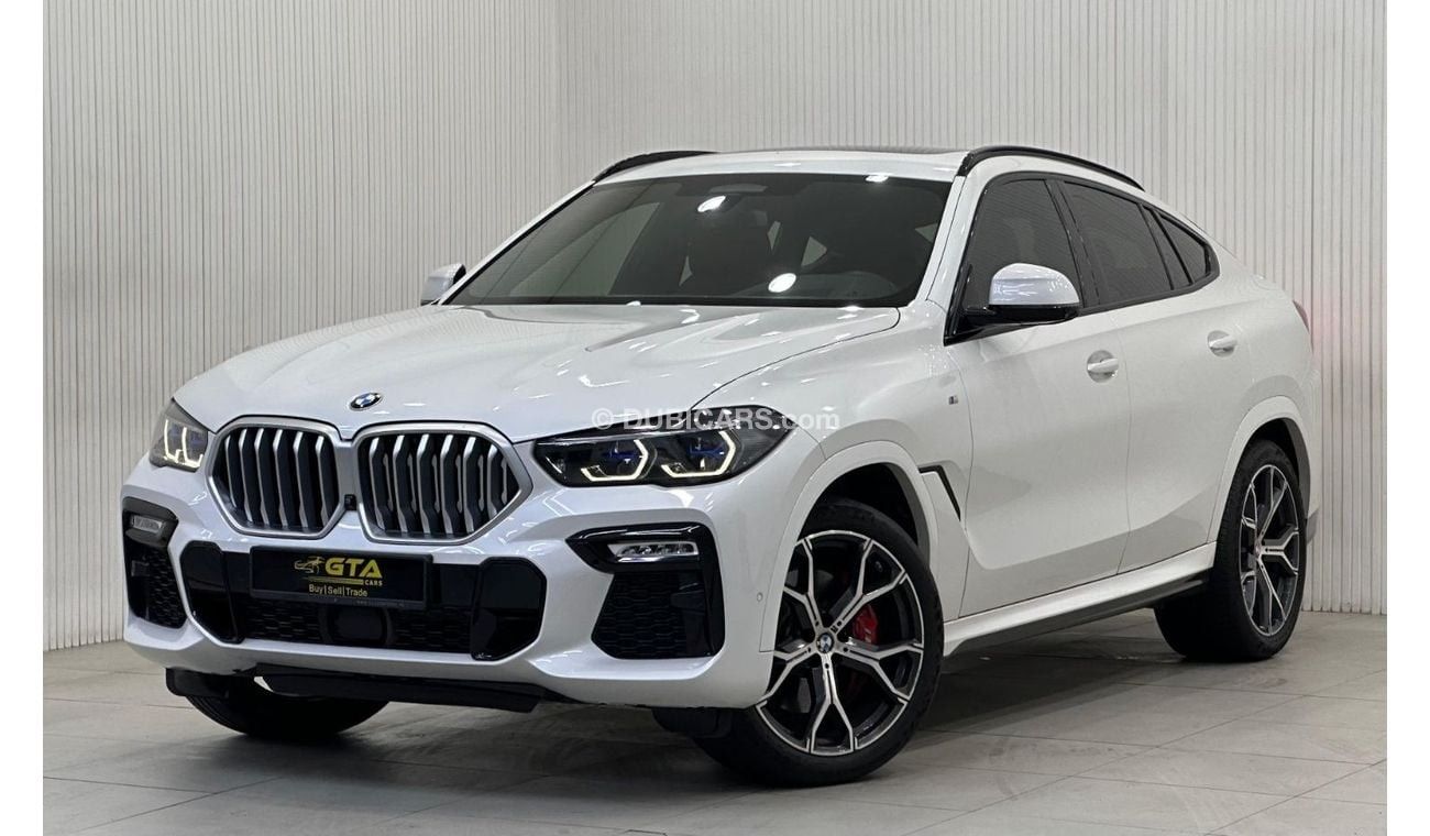 BMW X6 2022 BMW X6 xDrive40i M Sport, Agency Warranty + Service Package, Full Service History, GCC2022 BMW