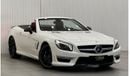 Mercedes-Benz SL 63 AMG Std 2015 Mercedes Benz SL63 AMG Roadster, Full Mercedes Service History, Very Low Kms, GCC