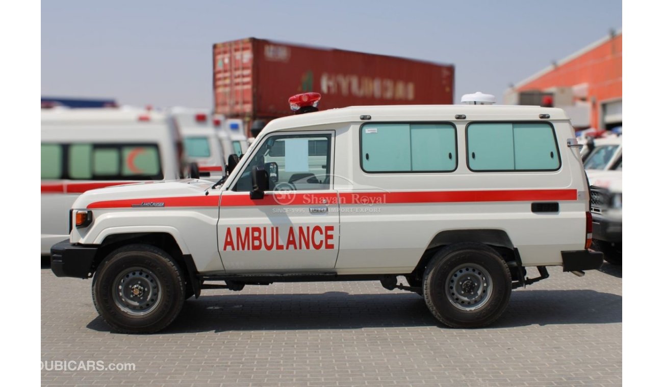 Toyota Land Cruiser LHD LC78 4.2L DSL V6 4WD 3DR AMBULANCE MT 2024MY