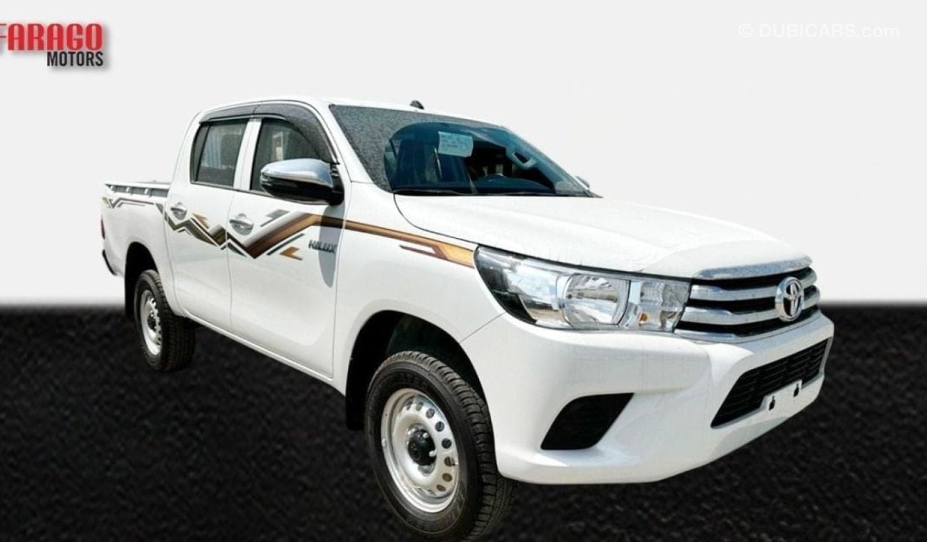 تويوتا هيلوكس 2024 TOYOA HILUX 2.4 DIESEL 4x4  **التصدير فقط خارج الخليج**  **EXPORT ONLY