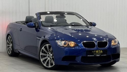 BMW M3 2011 BMW M3 Convertible E93 (Lemans Blue Color), Full Service History, Excellent Condition, GCC