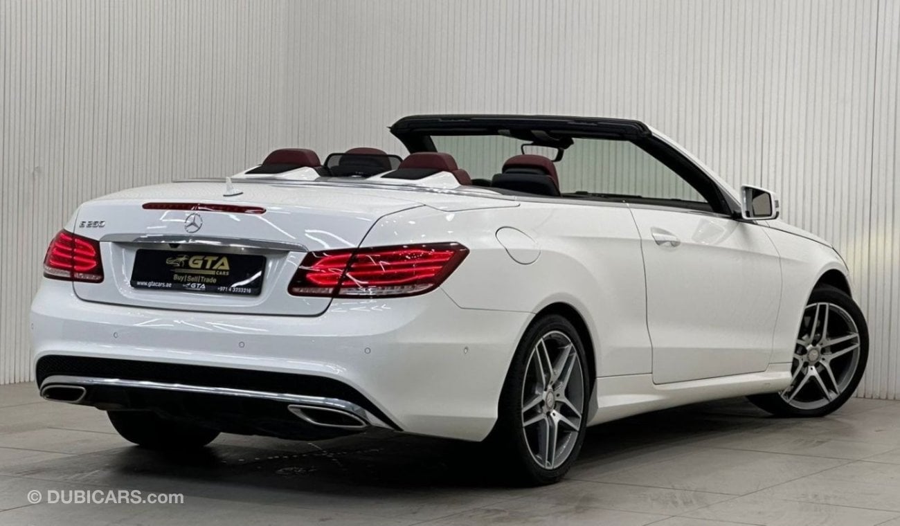 مرسيدس بنز E 250 Std 2015 Mercedes Benz E250 AMG Cabriolet, Full Options, Excellent Condition, GCC