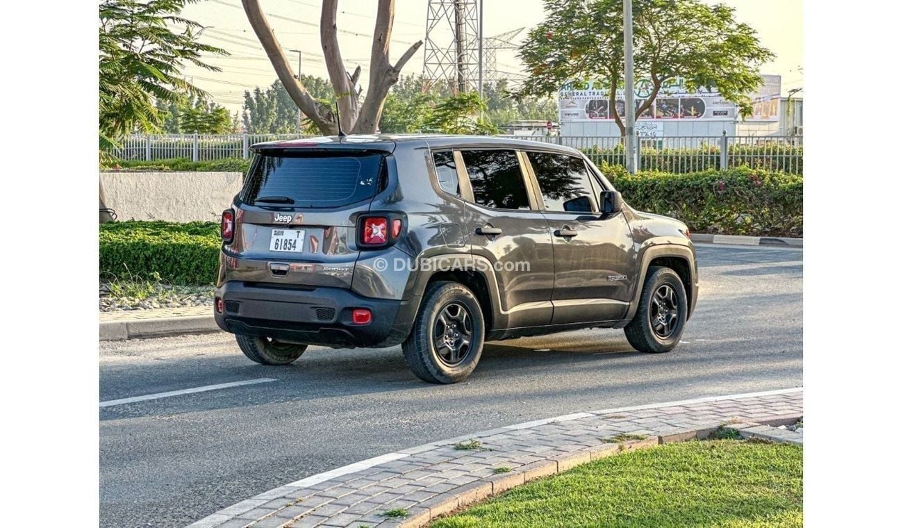 جيب رينيجيد Jeep Renegade Sport , 5dr SUV, 2.4L 4cyl Petrol, Automatic, Four Wheel Drive