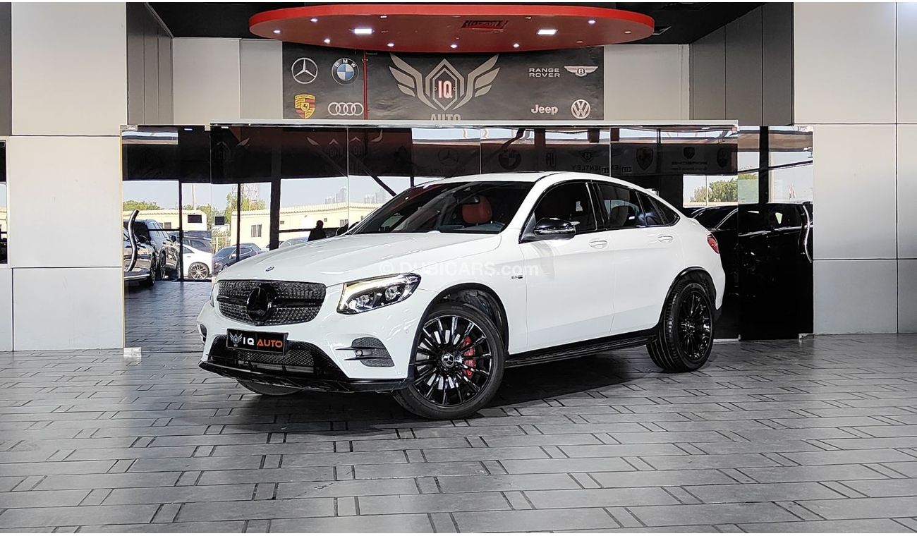 مرسيدس بنز GLC Coupe 43 AMG AED 1,999 P.M | 2017 MERCEDES BENZ GLC 43 AMG COUPE  | UNDER WARRANTY | ORIGINAL PAINT 3.0L BI TURBO