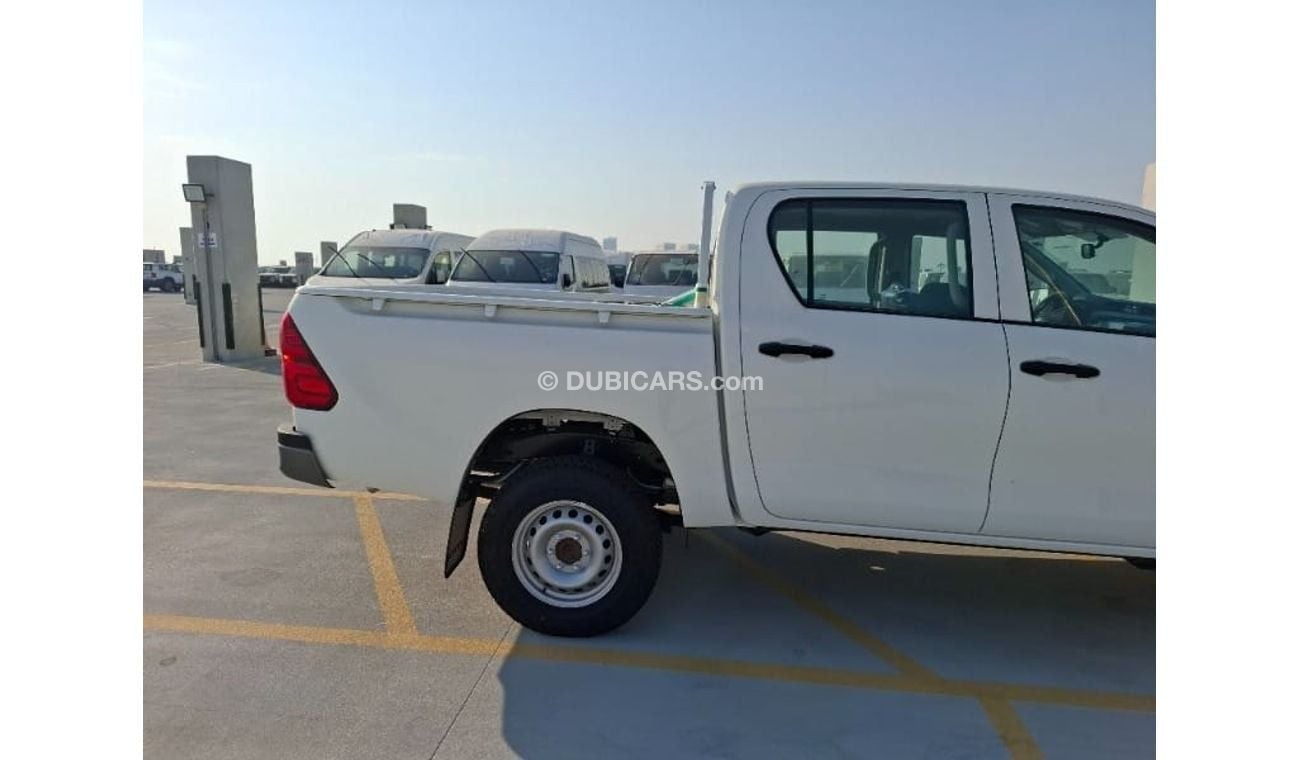 تويوتا هيلوكس 2024 Toyota Hilux Double Cab (Basic-Option with Power Windows) 2.4L 4-Cyl Diesel M/T 4x4 Export Only