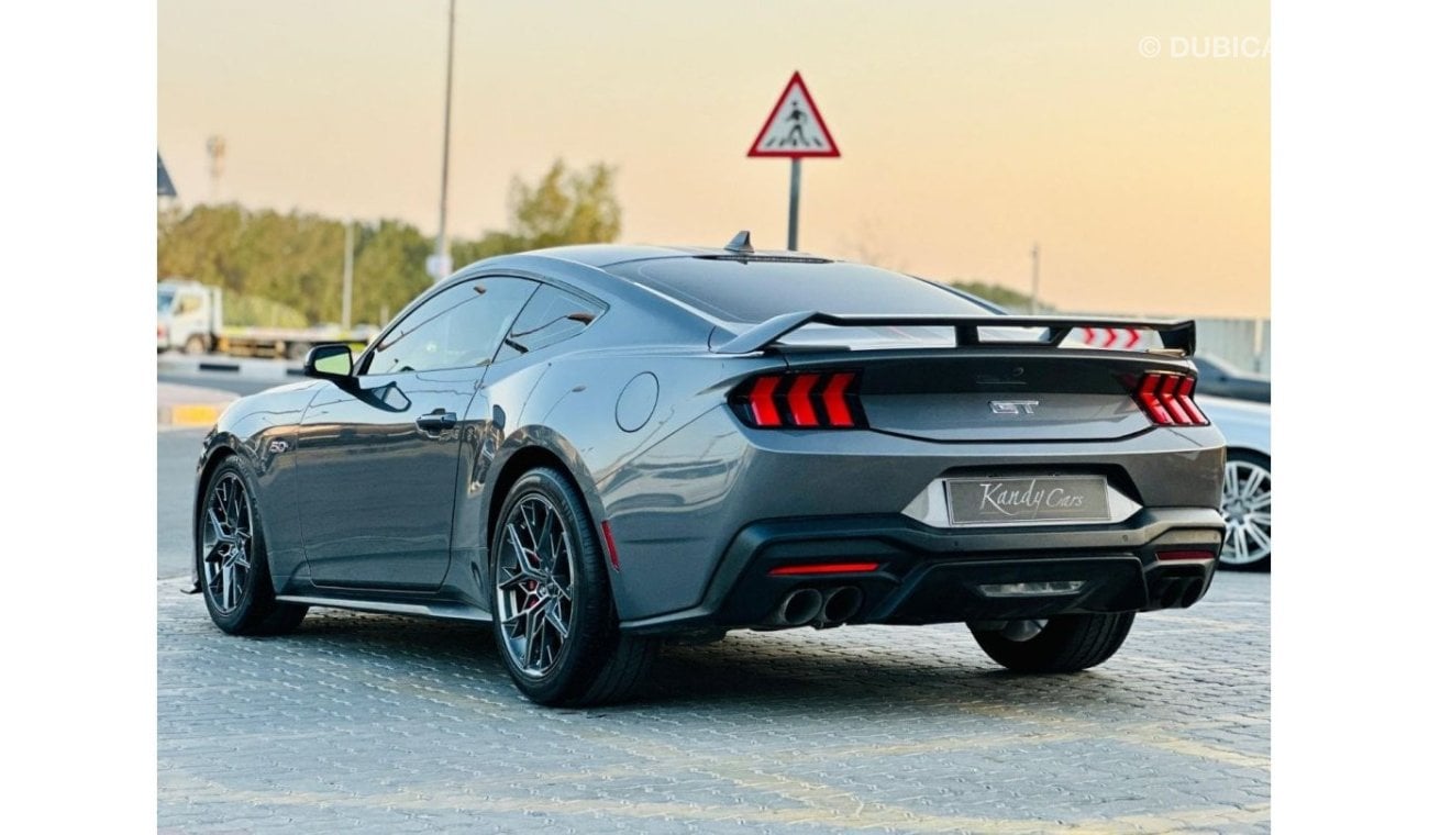 فورد موستانج GT Fastback | Monthly AED 3180/- | 0% DP | Active Exhaust | Digital Cluster | Custom Rims | # 08234