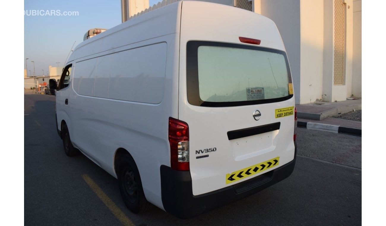 Nissan Urvan Panel Van High Roof Nissan Urvan NV350 Highroof Chiller, Model:2016. Excellent condition