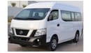 نيسان أورفان NISSAN URVAN (NV350) HIGHROOF 2019 (PASSENGER)(AUTOMATIC TRANSMISSION)