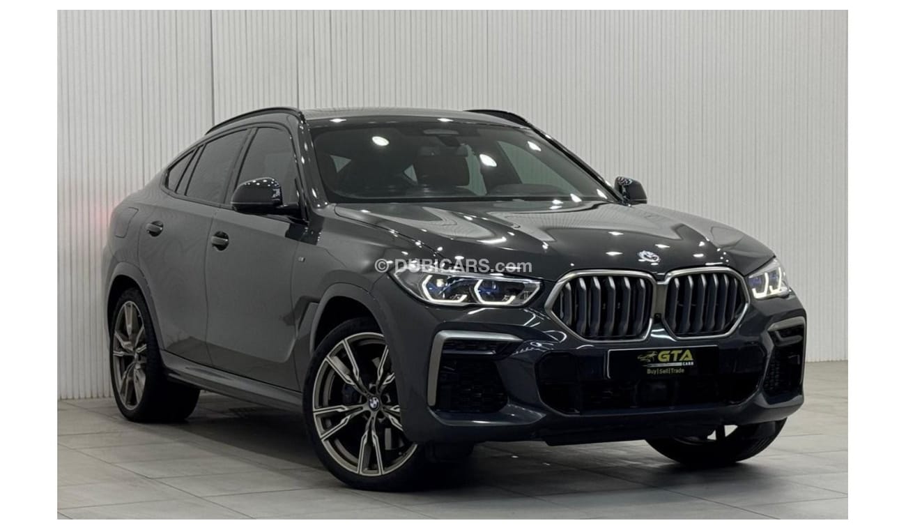 بي أم دبليو X6 2023 BMW X6 M50i, Apr 2028 BMW Warranty + Service Package, Full Service History, GCC