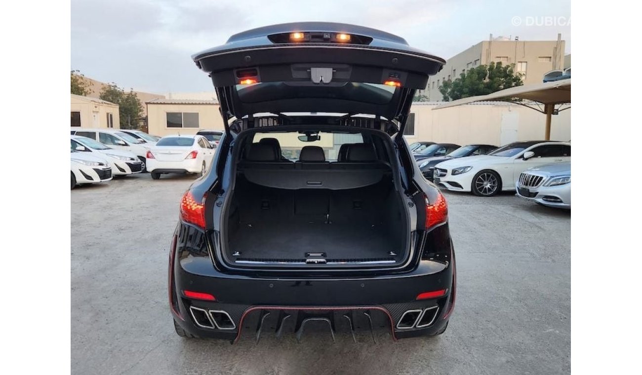 بورش كايان توربو PORSCHE CAYENNE 4.8L TURBO 2012 MANSORY KIT SPORTS CHRONO PACKAGE IN EXCELLENT CONDITION