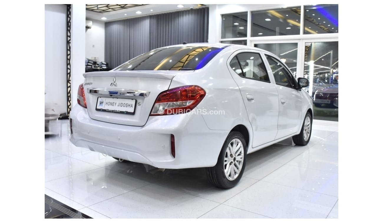 ميتسوبيشي اتراج EXCELLENT DEAL for our Mitsubishi Attrage ( 2021 Model ) in White Color GCC Specs