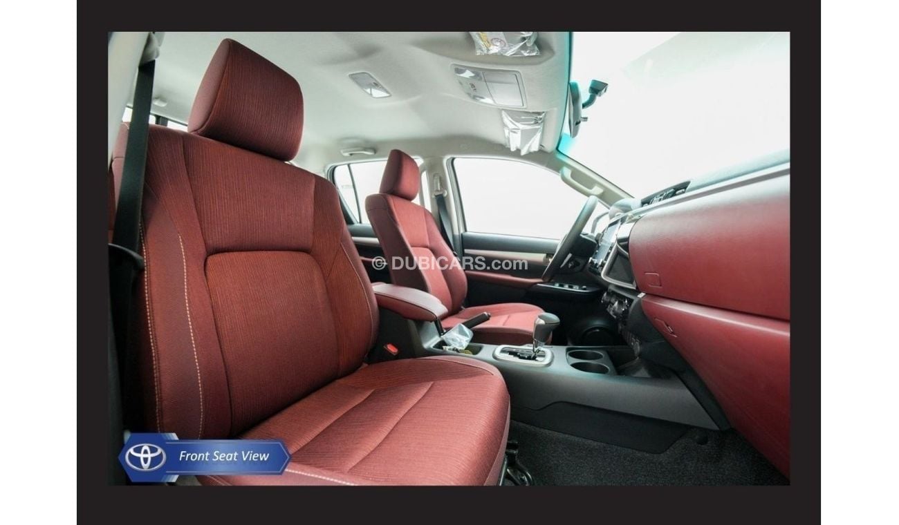 تويوتا هيلوكس TOYOTA HILUX 2.4L GLX 4X4 D/C HI(i) A/T DSL Export Only 2024 Model Year