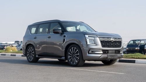 نيسان باترول 2025 Nissan Patrol V6 3.5L Twin Turbo LE Platinum Gray