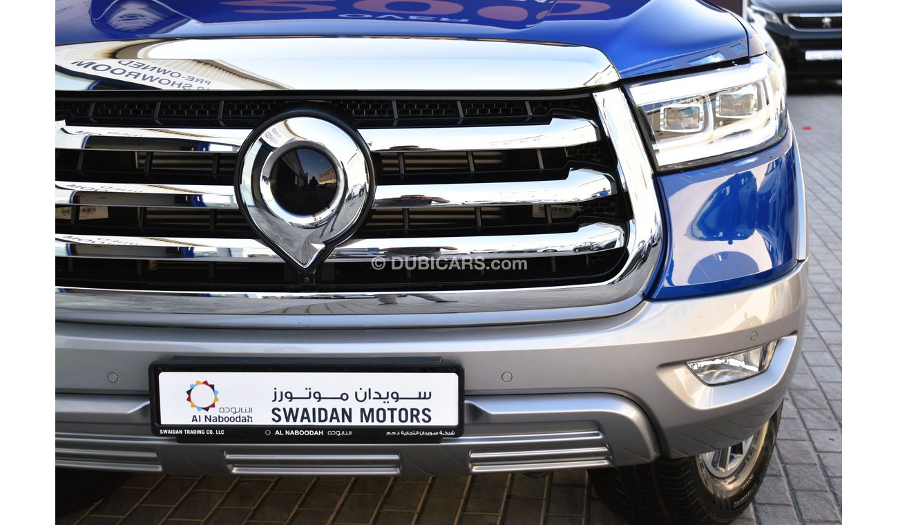 Great Wall Poer AED 1439 PM | 2.0L PLATINUM 4WD GCC AGENCY WARRANTY UP TO 2028 OR 150K KM