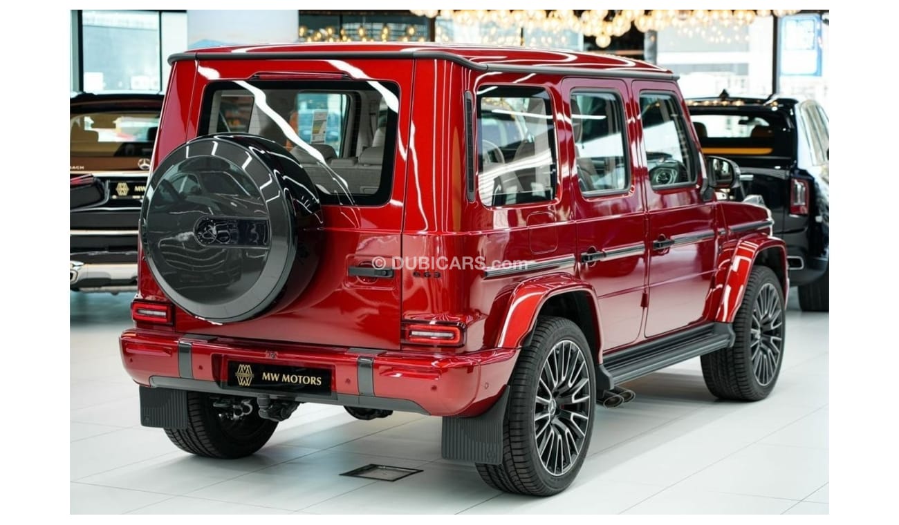 مرسيدس بنز G 63 AMG Mercedes-Benz G63 | 2025 GCC 0km | Agency Warranty | AMG | 22 Inch Rims | Double Night Package