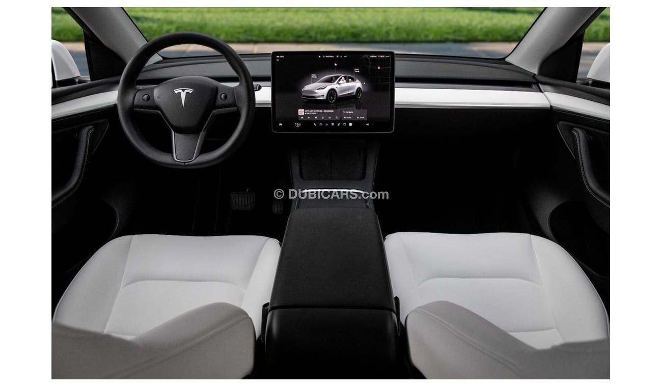 Tesla Model Y Long Range | 3,584 P.M  | 0% Downpayment | White on White