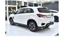 ميتسوبيشي ASX EXCELLENT DEAL for our Mitsubishi ASX ( 2021 Model ) in White Color GCC Specs