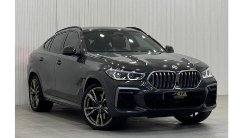 بي أم دبليو X6 2023 BMW X6 M50i, Apr 2028 BMW Warranty + Service Package, Full Service History, GCC