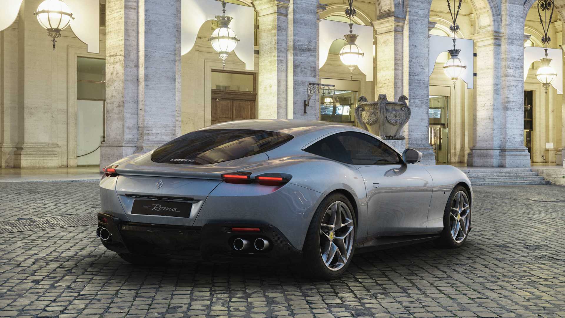 Ferrari Roma exterior - Rear Left Angled