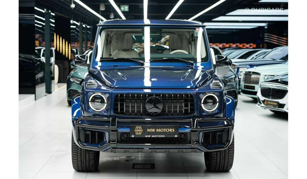 مرسيدس بنز G 63 AMG Mercedes-Benz G63 | 2025 GCC 0km | Agency Warranty | AMG | 22 Inch Rims | Double Night Package