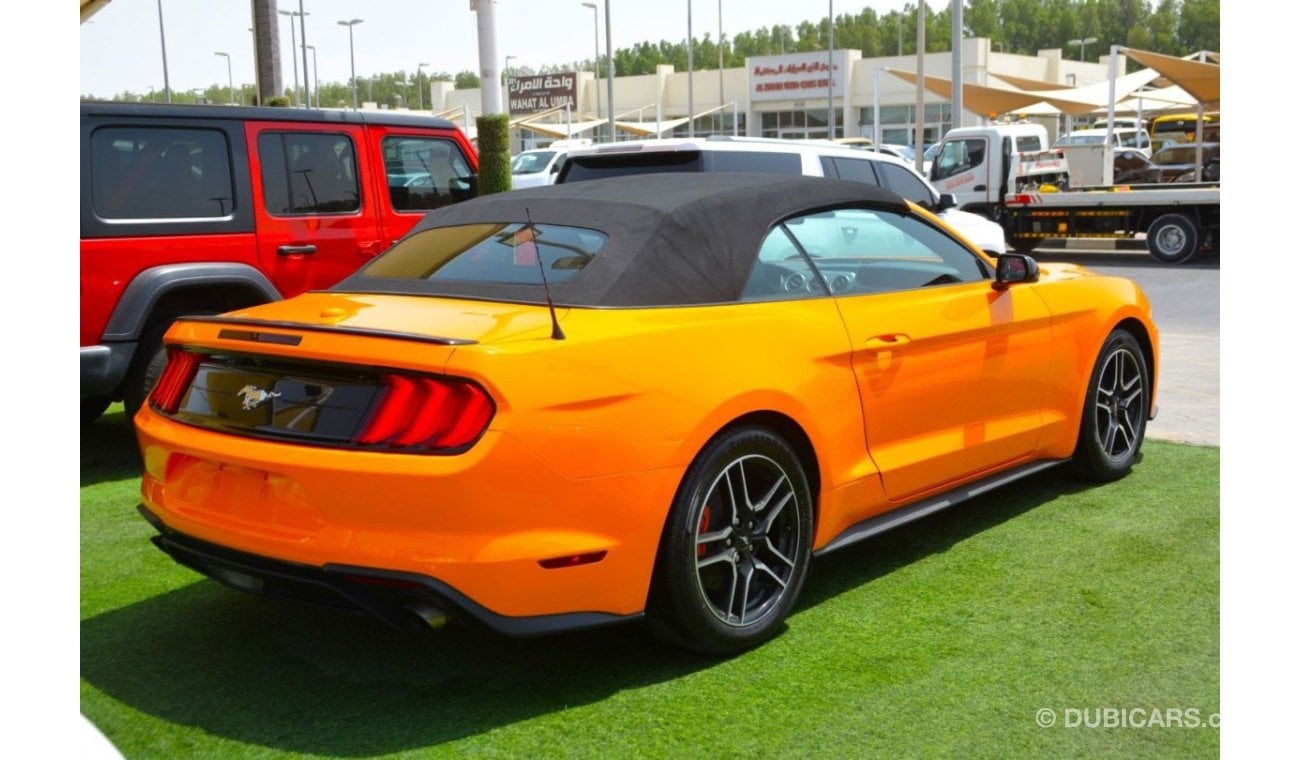 Ford Mustang EcoBoost Premium CONVERTIBLE**2022-ATTRACTIVE COLOR//PREMIUM//AIR BAGS//RADAR