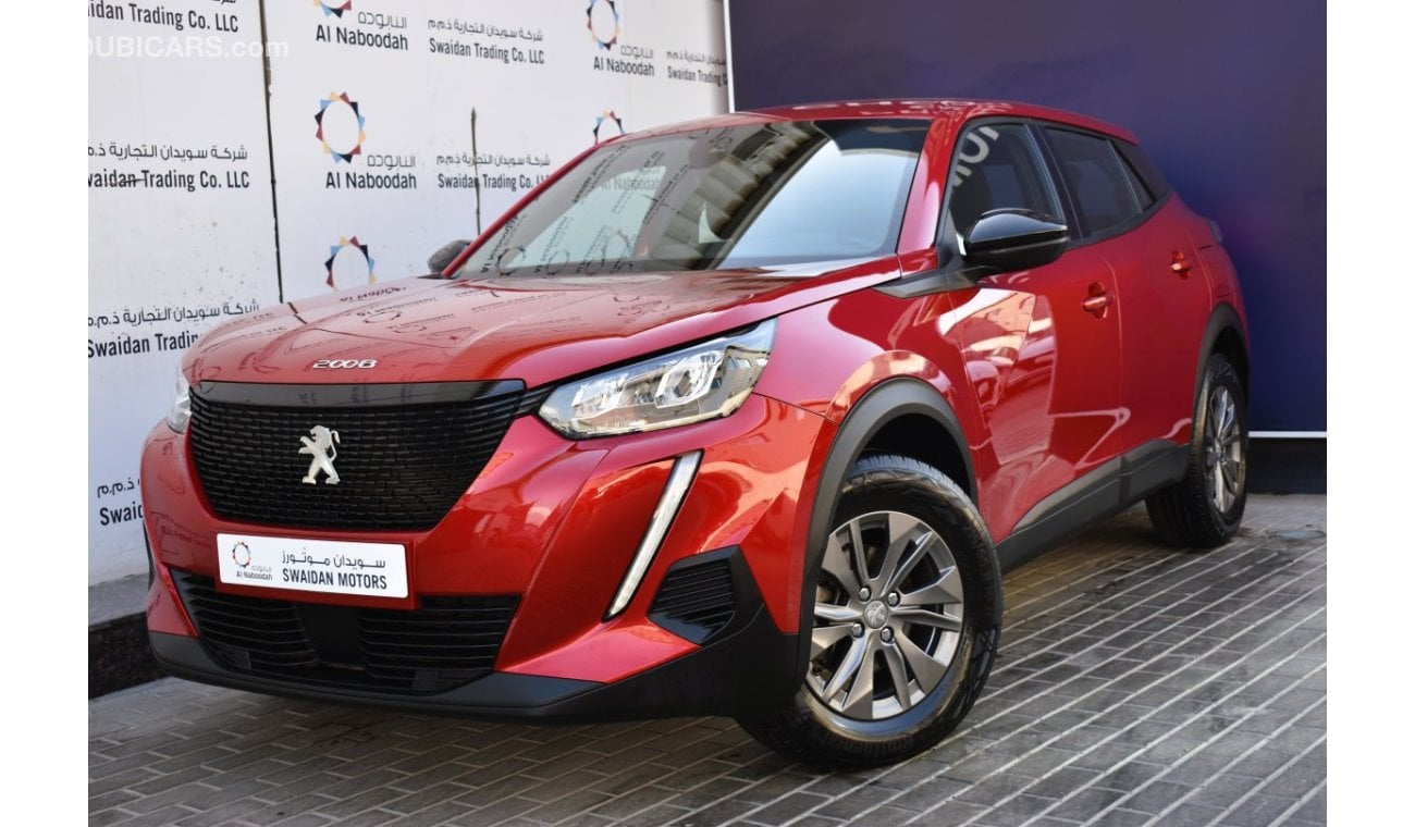 Peugeot 2008 AED 999 PM | ACTIVE 1.2L TC AT GCC MANUFACTURER WARRANTY 2028 OR 100K KM