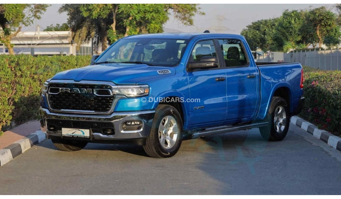 RAM 1500 BIG HORN Crew Cab SST 3.0TT Hurricane , 2025 GCC , 0Km , 3 Years or 60K Km Warranty @Official Dealer