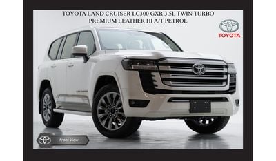 تويوتا لاند كروزر TOYOTA LAND CRUISER LC300 GXR 3.5L TWIN TURBO PREMIUM LEATHER HI A/T PTR 2024 Export Only