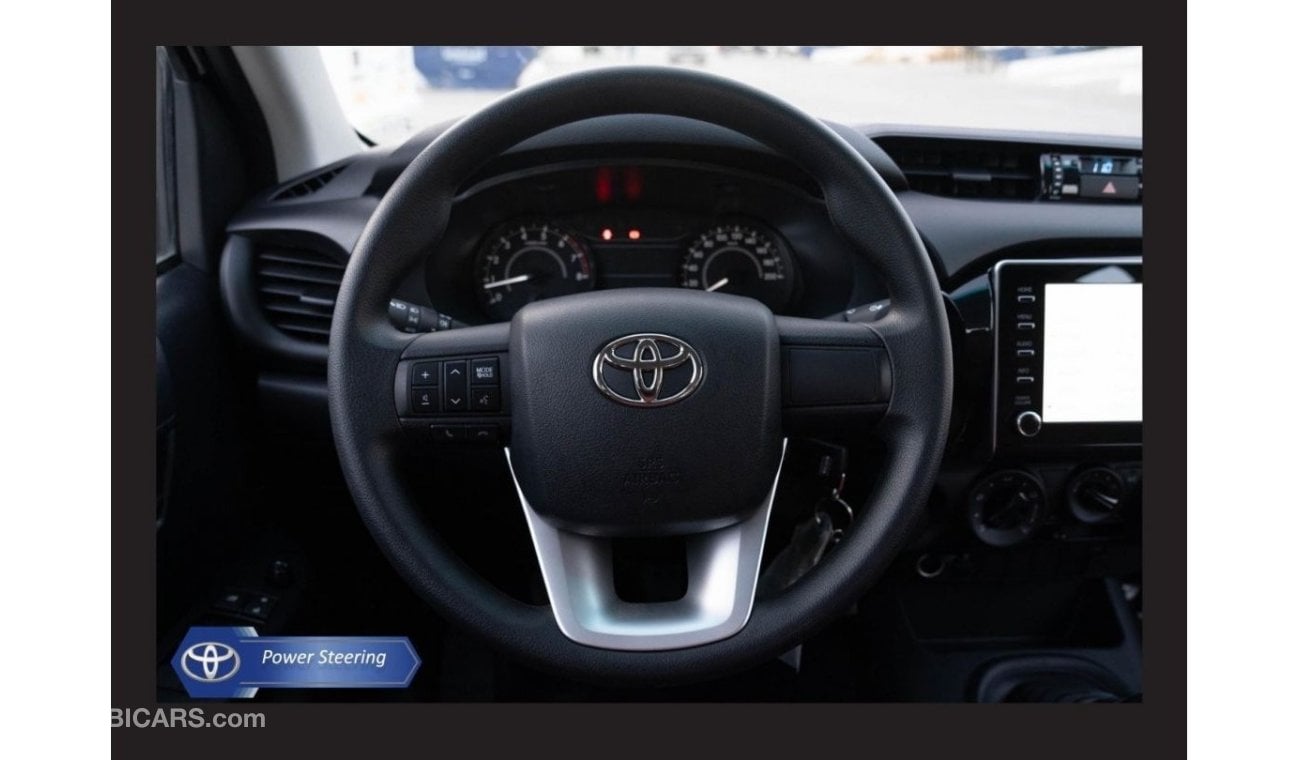 تويوتا هيلوكس TOYOTA HILUX 2.0L 4X2 D/C STD(i) M/T PTR 2023 Model Year Export price