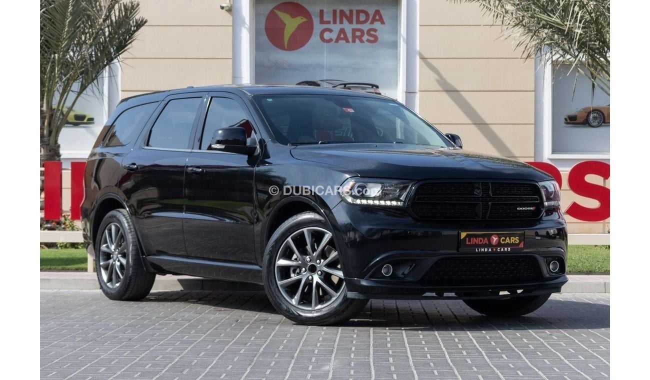 Dodge Durango GT 3.6L (292 HP) Dodge Durango GT 2018 GCC under Warranty with Flexible Down-Payment.