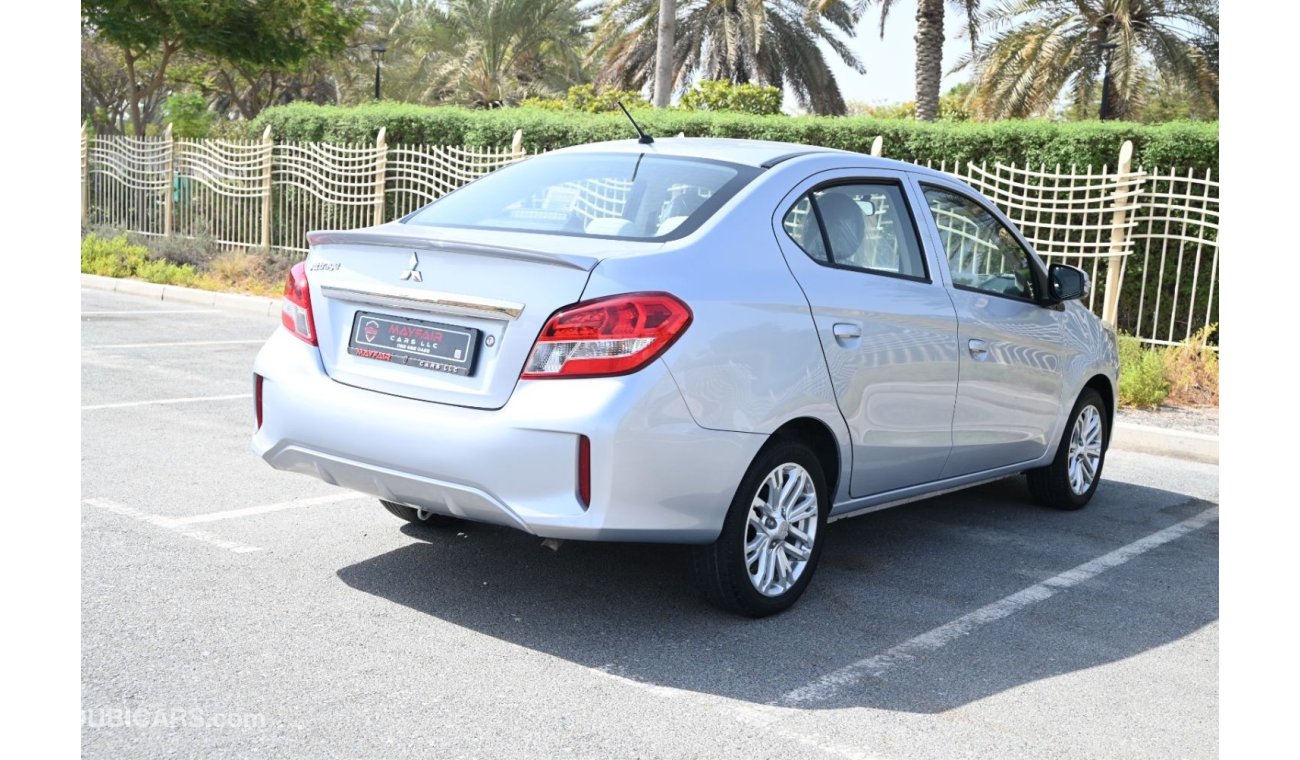 Mitsubishi Attrage GLX Highline 0% DP-ORINGINAL PAINT - MITSUBISHI ATTRAGE 2021 - LOW MILEAGE - GCC SPECS - FIRST OWNER