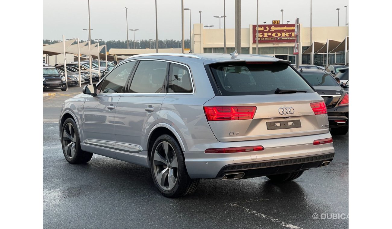 Audi Q7 45 TFSI quattro 45  Audi Q7 TFSI QUATTRO 45 SLINE_Gcc_2016_Excellent_Condition _Full option