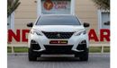 بيجو 3008 GT 1.6L Peugeot 3008 GT Line 2021 GCC under Agency Warranty and Service Contract with Flexible Down-