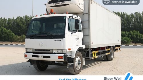 Nissan United Diesel PK210 WITH THERMOKING T-1000R FREEZER AND INSULATED BOX AND TAIL LIFT 12 TON TRUCK