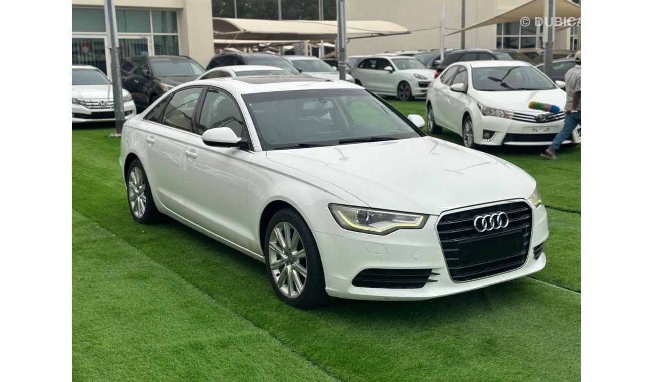 Audi A6 TFSI S-Line MODEL 2014 GCC CAR PERFECT CONDITION INSIDE AND OUTSIDE FULL OPTION SUN ROOF LEATHER SEA