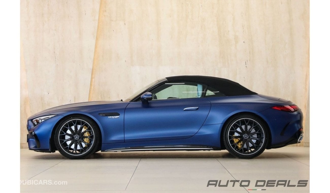 مرسيدس بنز SL 63 AMG 4Matic Roadster | 2023 - Brand New - Best in Class | 4.0L V8