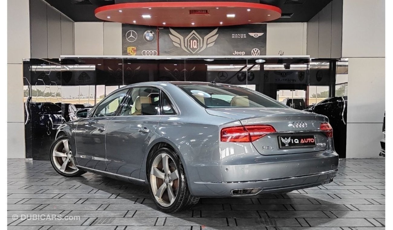 Audi A8 L 60 TFSI quattro Rear Package AED 2,100 P.M | 2016 AUDI A8L 60 TFSI QUATTRO 4.0 L V8  | GCC | FULL 