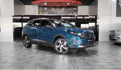 بيجو 3008 AED 2,000 P.M | 2023 PEUGEOT 3008 GT LINE 1.6L TURBO | PANORAMIC ROOF | GCC | UNDER AGENCY WARRANTY