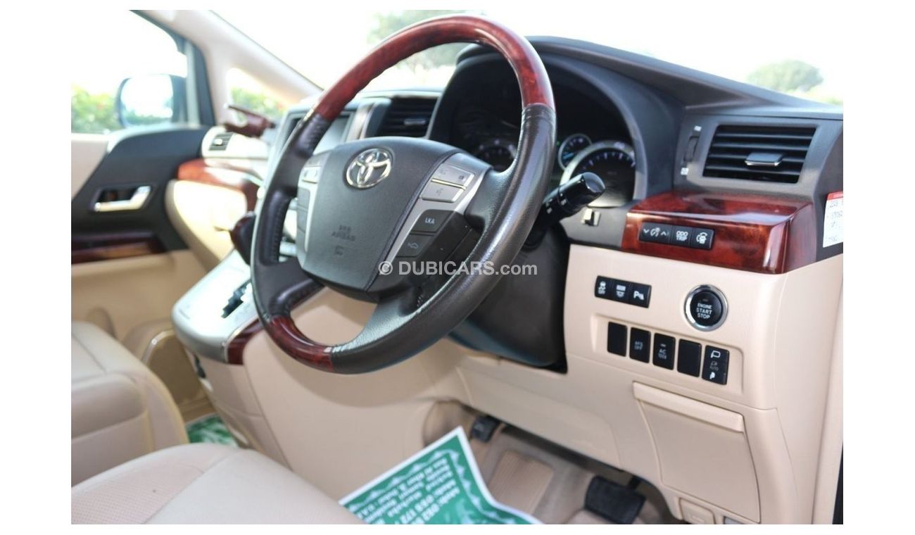 Toyota Alphard TOYOTA ALPHRED VIP  V6 FULL OPTIONS 2012 RIGHT HAND DRIVE