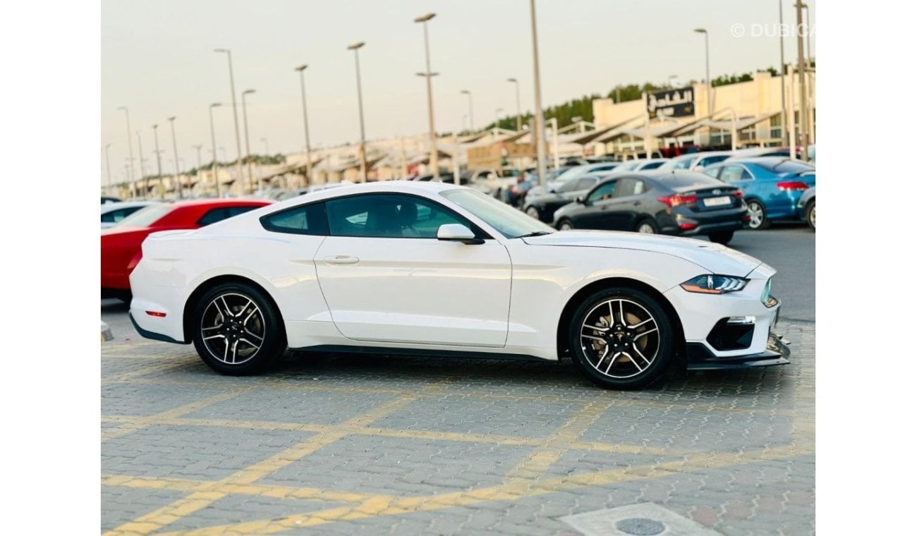 Ford Mustang EcoBoost | Monthly AED 1520/- | 0% DP | Blindspot | Touch Screen | Leather Seats | # 09800