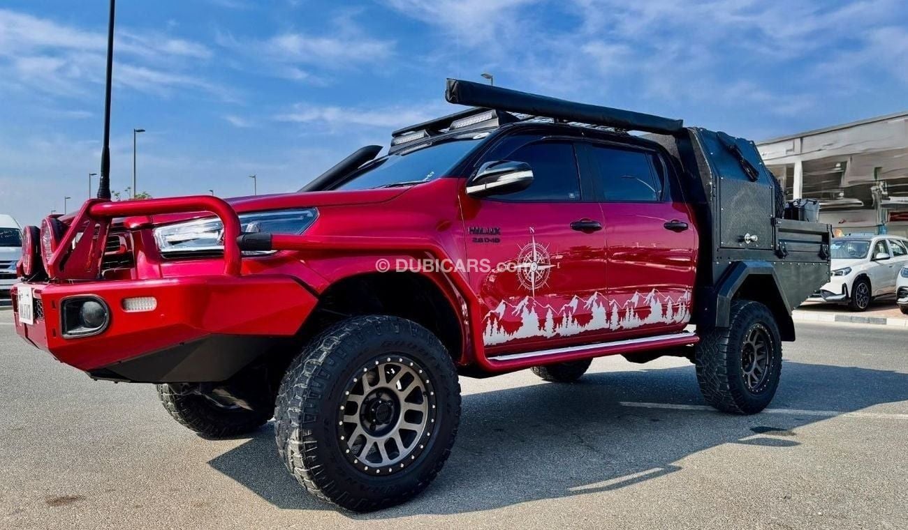 Toyota Hilux HEAVY OFF ROAD MODIFIED |  CUSTOM CANOPY INSTALLED | RHD | 2.8L DIESEL ENGINE | AWNING  CAMPING TENT