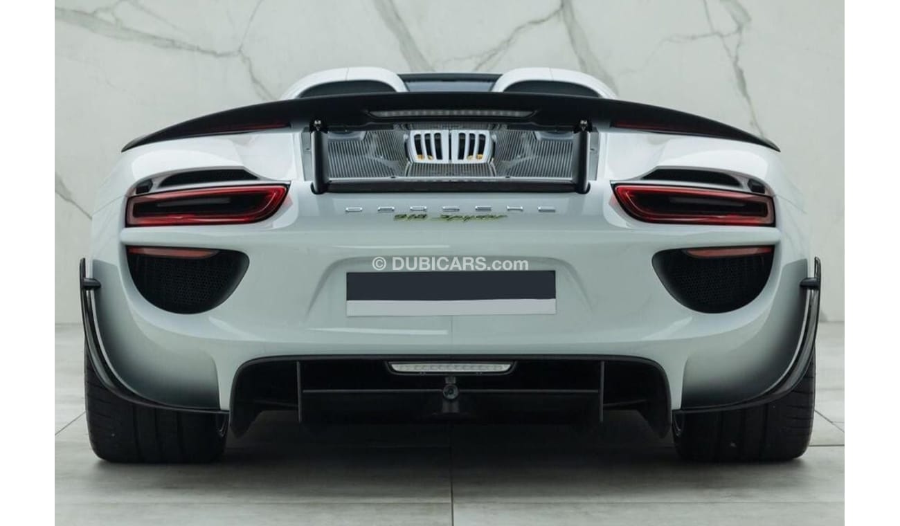 Porsche 918 Spyder 4.6 LEFT HAND DRIVE