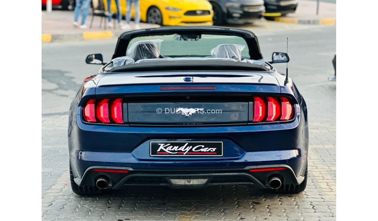 Ford Mustang EcoBoost Convertible | Monthly AED 1150/- | 0% DP | Blindspot | Memory Seats | # 72721