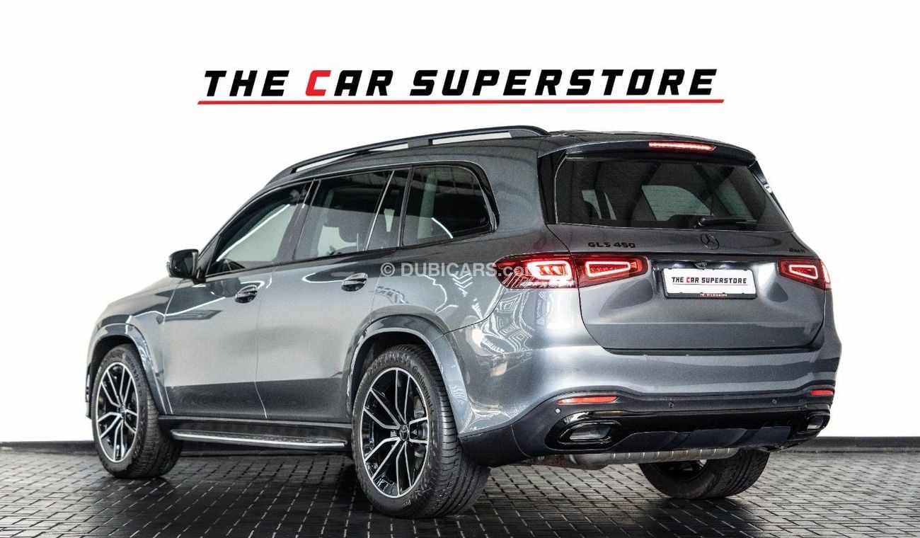 مرسيدس بنز GLS 450 Premium + 3.0L (367 HP) 2020-MERCEDES BENZ GLS 450 4matic AMG Line 7 Seater-GCC-FSH WITH GARGASH-1 Y