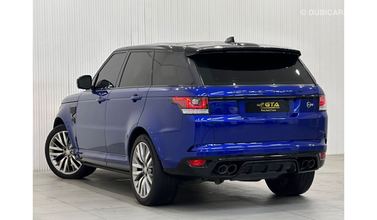 لاند روفر رانج روفر سبورت أس في آر 2017 Range Rover Sport SVR, Sep 2025 Range Rover Warranty, Carbon Fiber Package, Full Options, GCC