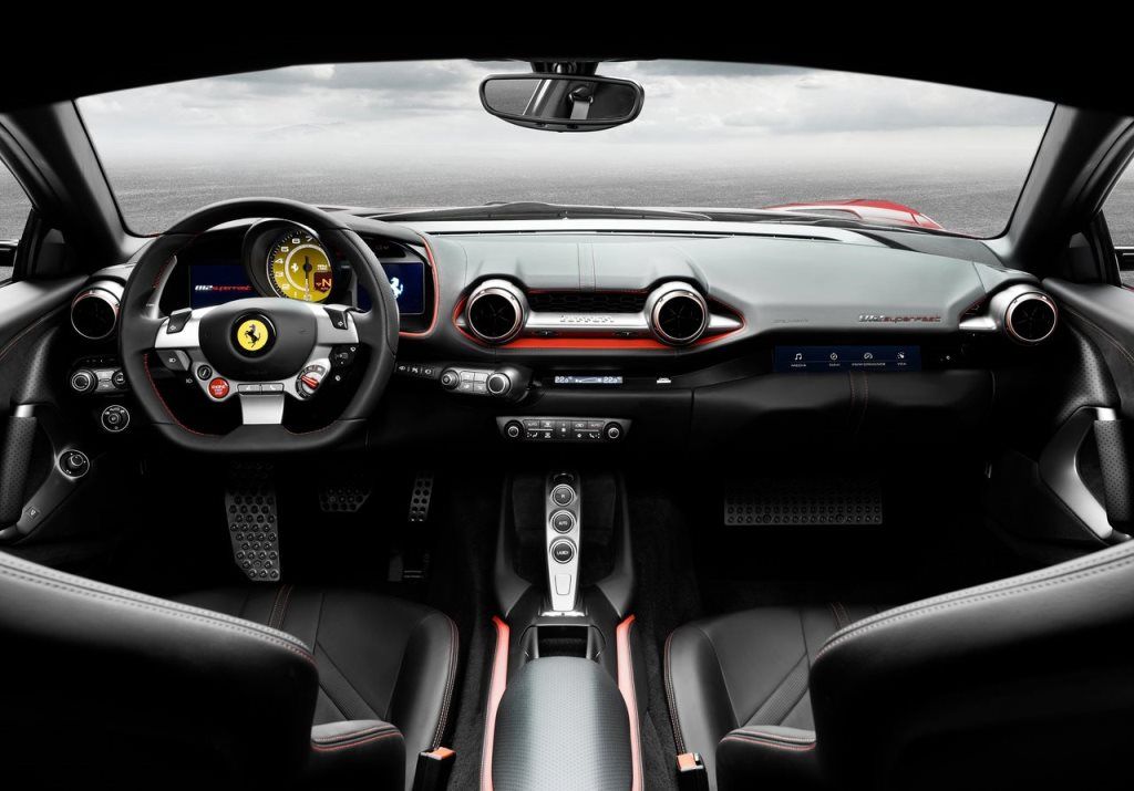 Ferrari 812 Superfast interior - Cockpit