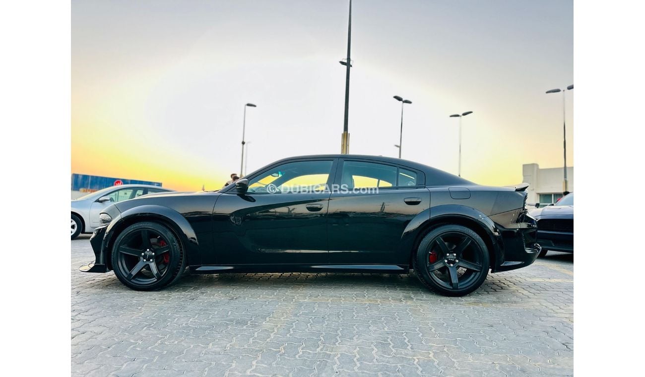 Dodge Charger 5.7L R/T | Monthly AED 1310/- | 0% DP | Widebody Kit | Sunroof | Fog Lights | # 62041