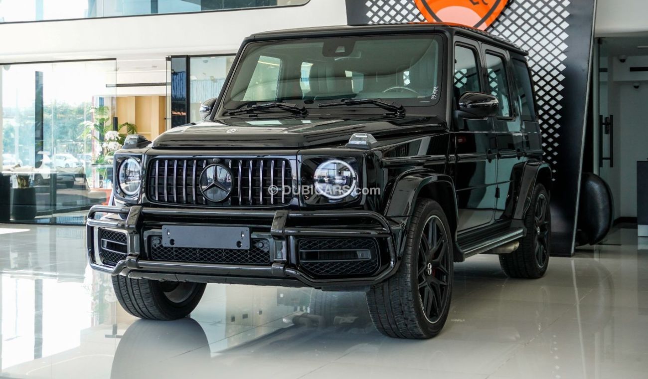 Mercedes-Benz G 63 AMG Mercedes G63 | Double Night Black | Carbon Fiber | Fully Loaded | Rear Entertainment Screens | 2024